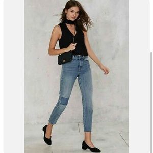 NWT Nasty Gal Cotton Candy LA Top